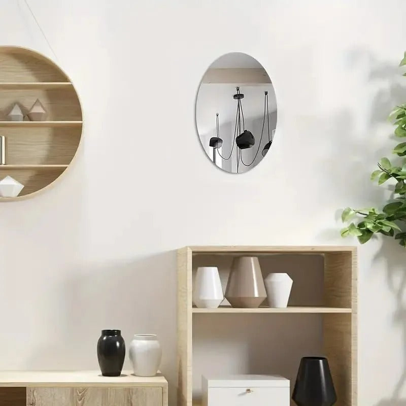 Acrylic Wall Mirror Sticker Self Adhesive Unbreakable Mirror