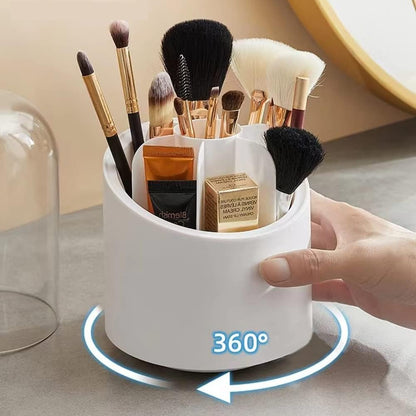 360 Rotating Makeup Brush Storage Box