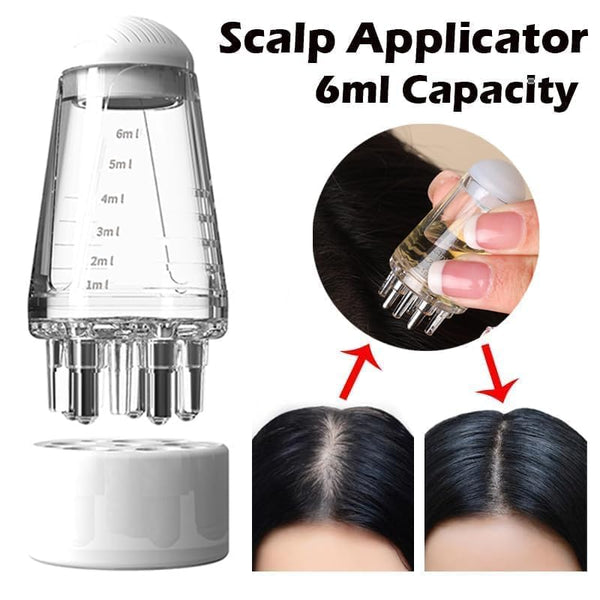 Scalp Oil Applicator Hair Comb Mini Portable Oil Dispenser