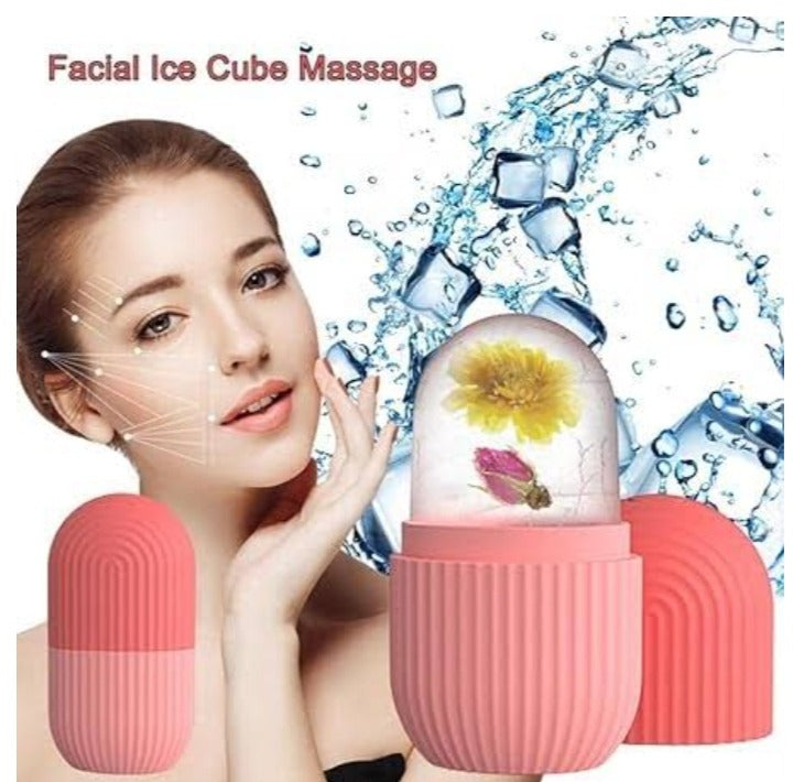 Silicone Ice Facial Roller for Face Eye Neck Cryotherapy