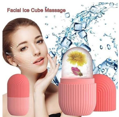 Silicone Ice Facial Roller for Face Eye Neck Cryotherapy