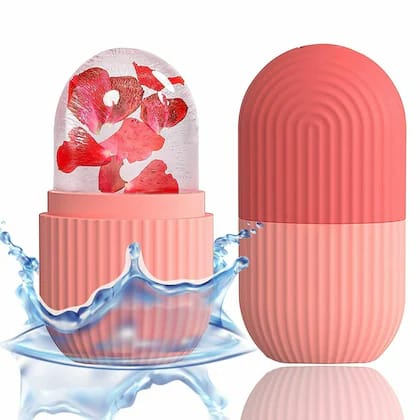 Silicone Ice Facial Roller for Face Eye Neck Cryotherapy