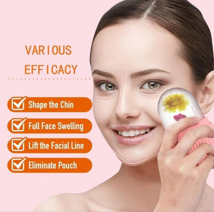 Silicone Ice Facial Roller for Face Eye Neck Cryotherapy