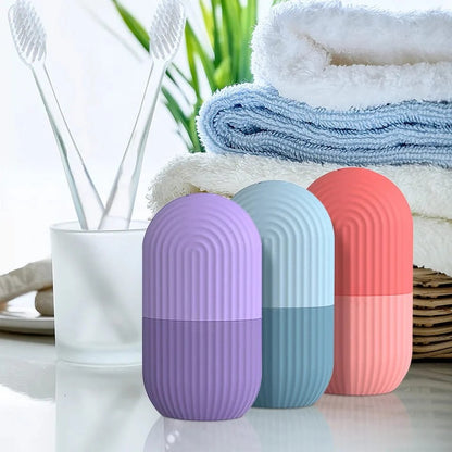 Silicone Ice Facial Roller for Face Eye Neck Cryotherapy