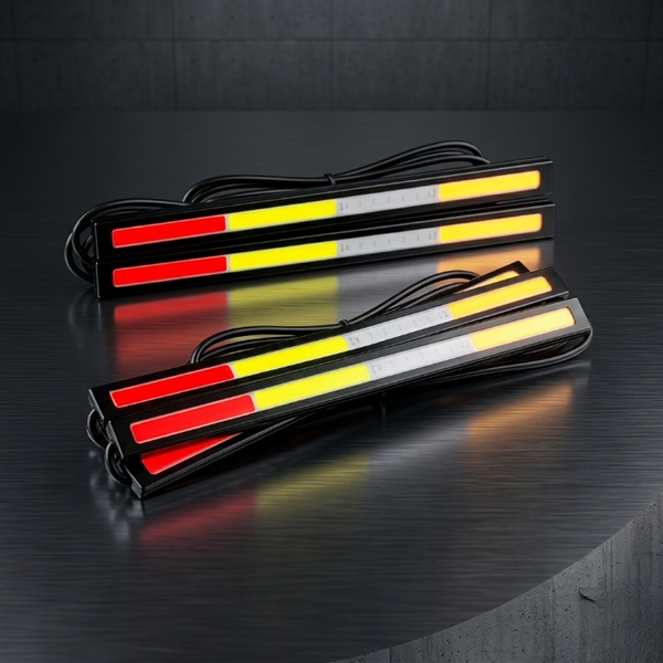 Universal COB LED DRL Strip Light Ultra Bright Car Daytime Running Lights
