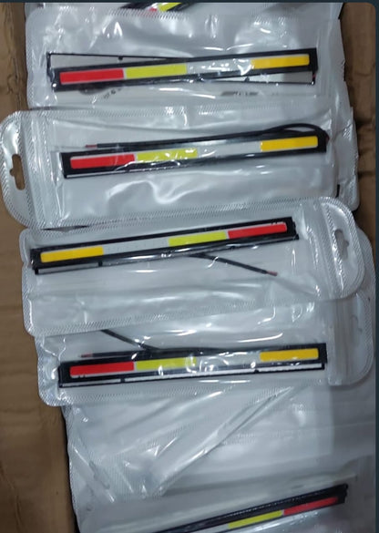 Universal COB LED DRL Strip Light Ultra Bright Car Daytime Running Lights