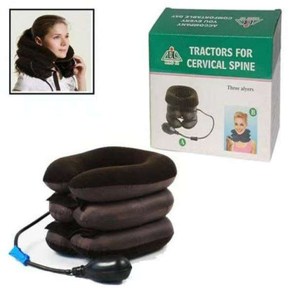 Portable Cervical Spine Neck Pillow | Ergonomic Neck Support Traction Pillow